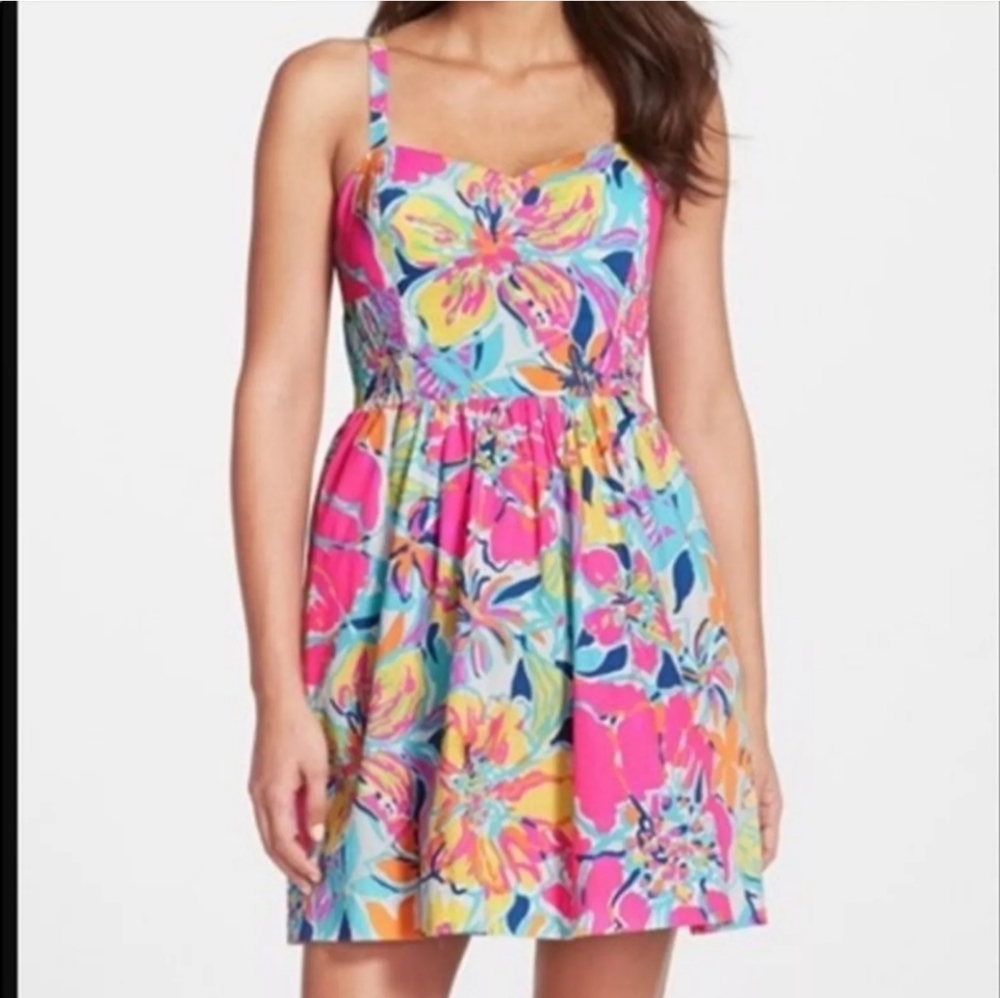 Lilly Pulitzer Multicolor Floral Dress